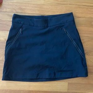Black Columbia tennis skirt